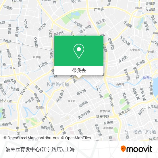 波林丝育发中心(江宁路店)地图