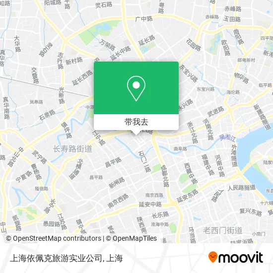 上海依佩克旅游实业公司地图