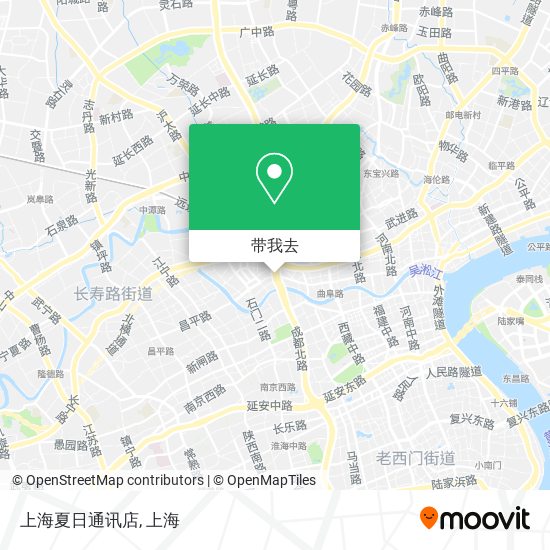 上海夏日通讯店地图