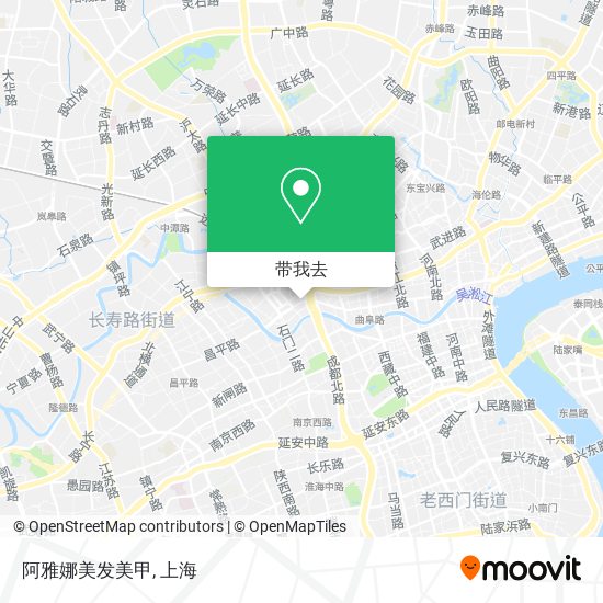 阿雅娜美发美甲地图