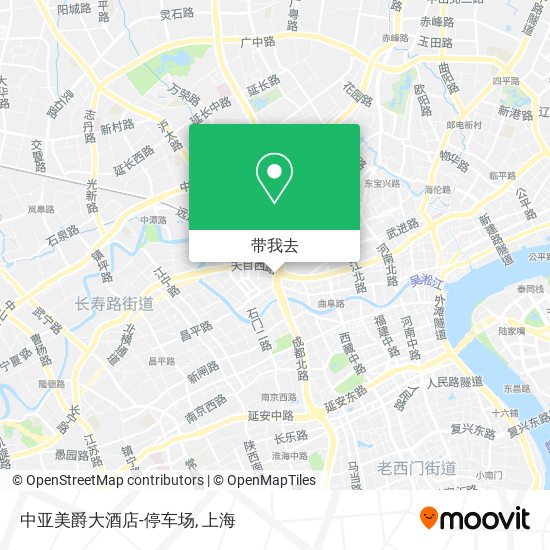 中亚美爵大酒店-停车场地图