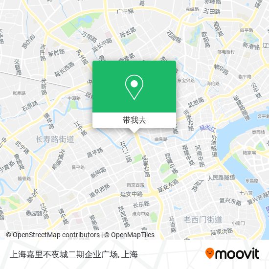 上海嘉里不夜城二期企业广场地图
