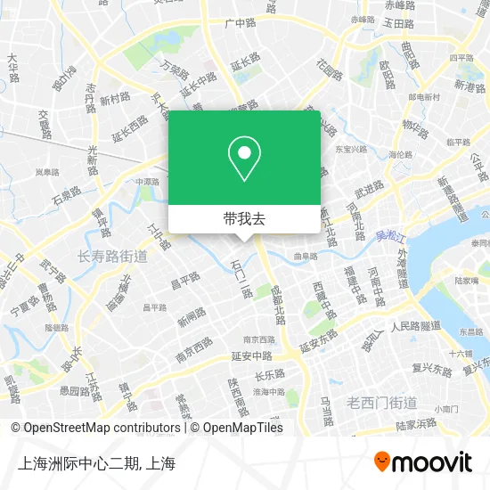 上海洲际中心二期地图