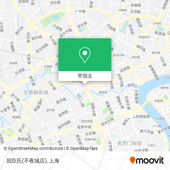 屈臣氏(不夜城店)地图