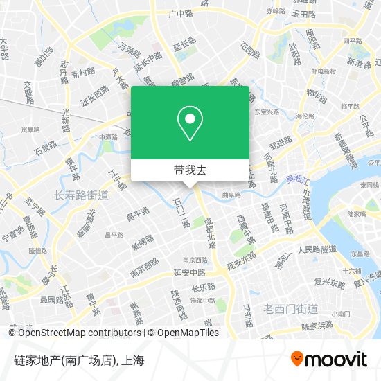 链家地产(南广场店)地图