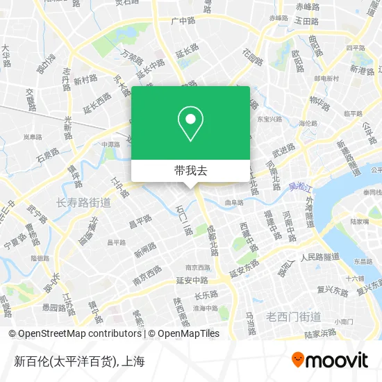 新百伦(太平洋百货)地图