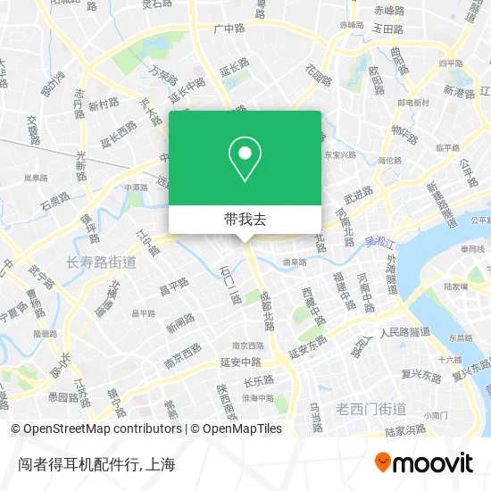 闯者得耳机配件行地图