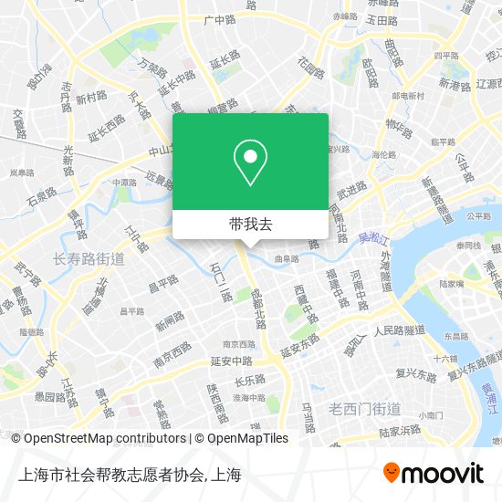 上海市社会帮教志愿者协会地图