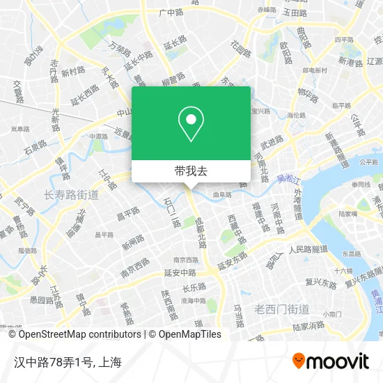 汉中路78弄1号地图