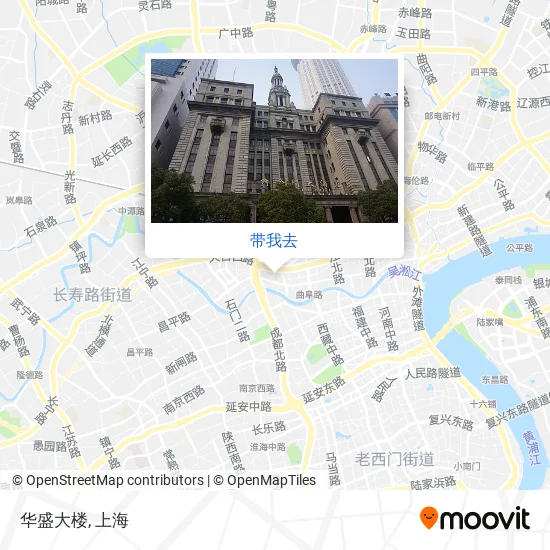 华盛大楼地图
