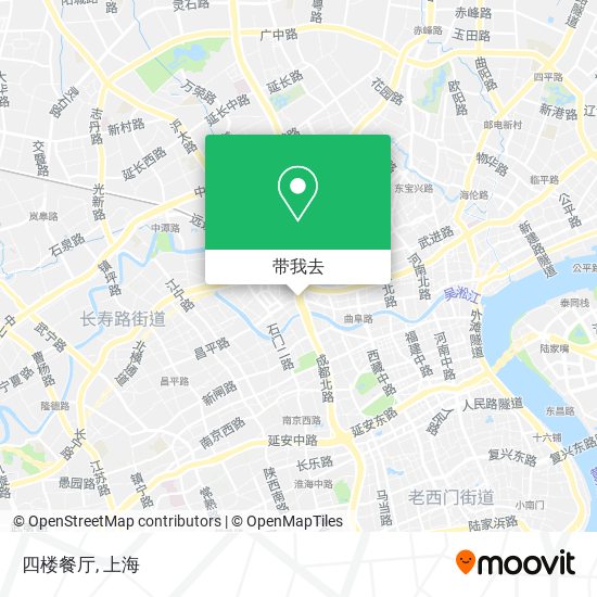 四楼餐厅地图