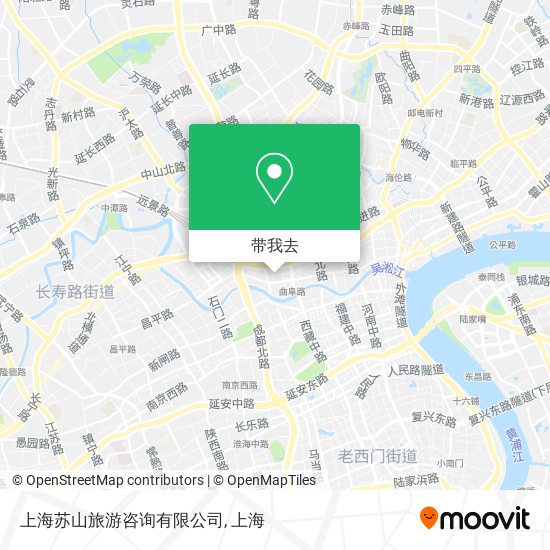上海苏山旅游咨询有限公司地图