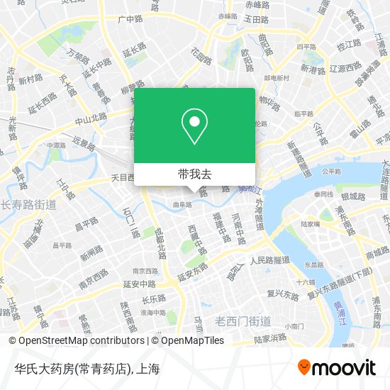 华氏大药房(常青药店)地图