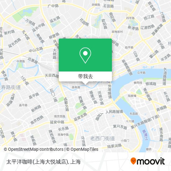 太平洋咖啡(上海大悦城店)地图
