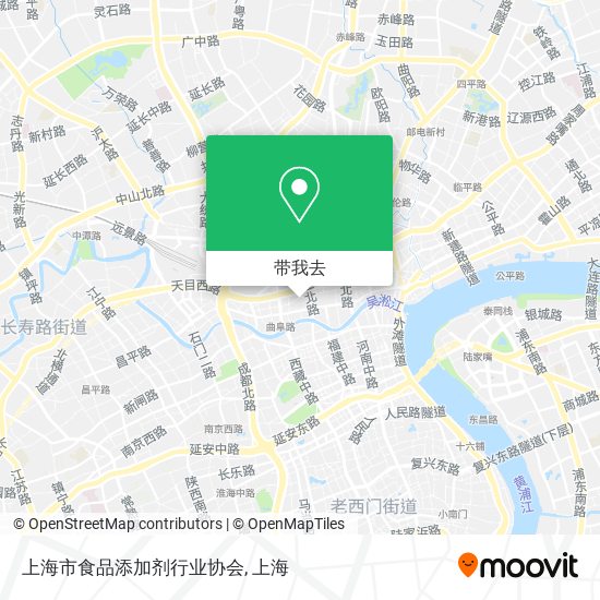 上海市食品添加剂行业协会地图