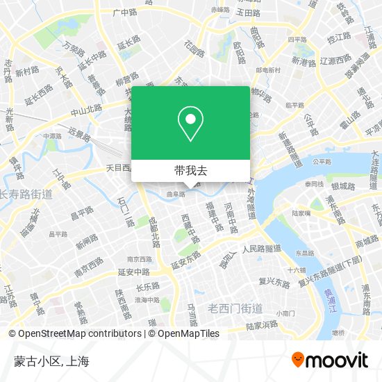 蒙古小区地图