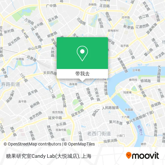 糖果研究室Candy Lab(大悦城店)地图