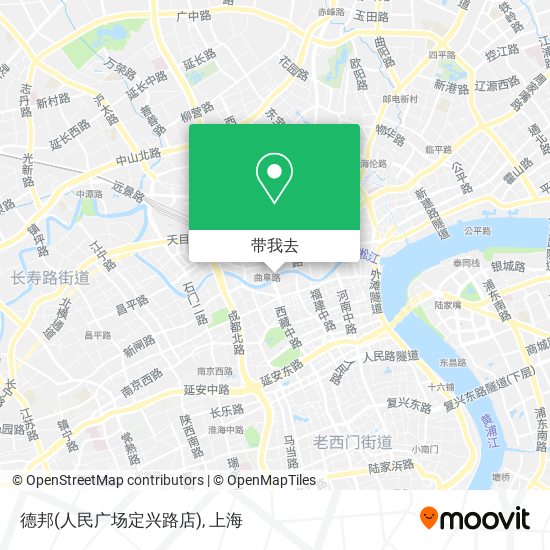 德邦(人民广场定兴路店)地图