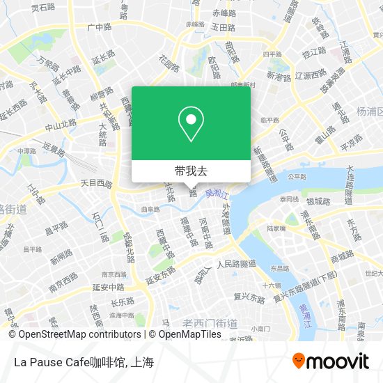 La Pause Cafe咖啡馆地图