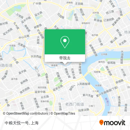 中粮天悦一号地图