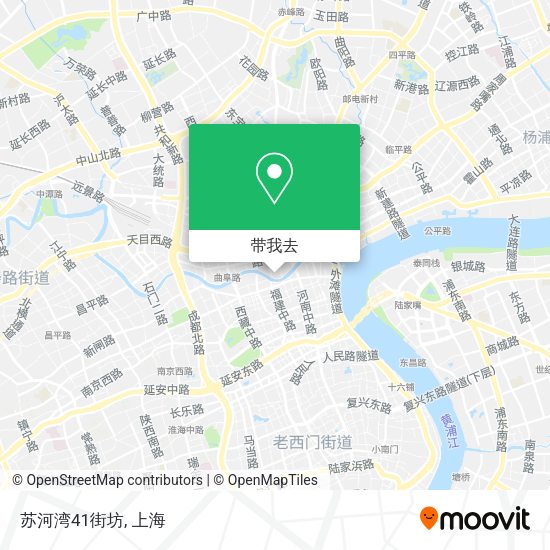苏河湾41街坊地图
