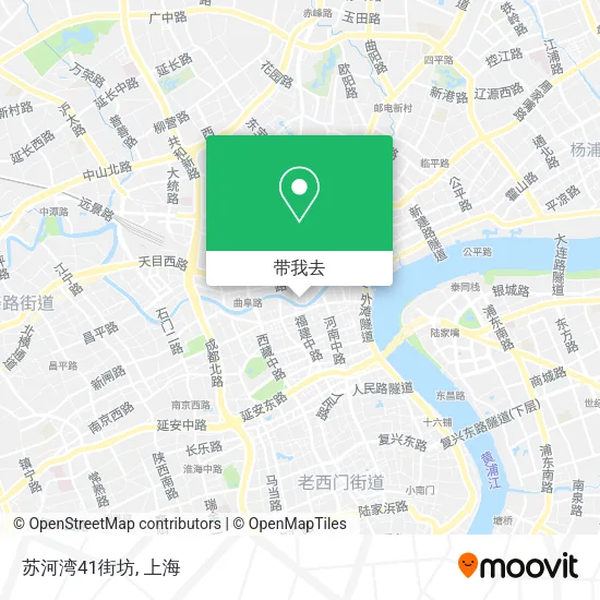苏河湾41街坊地图