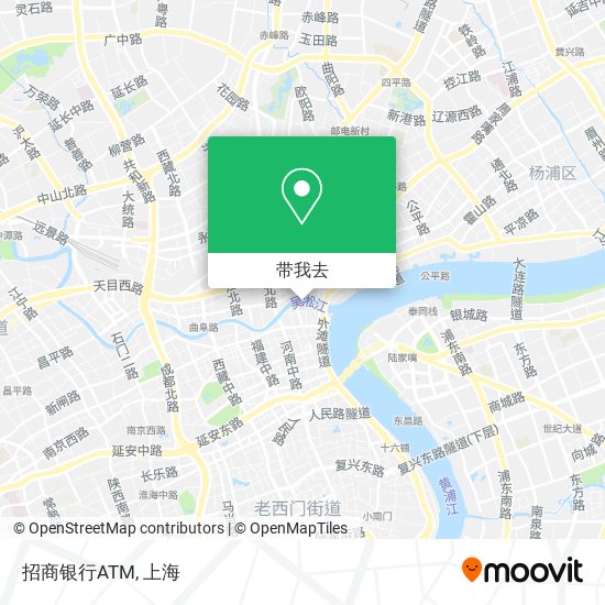 招商银行ATM地图