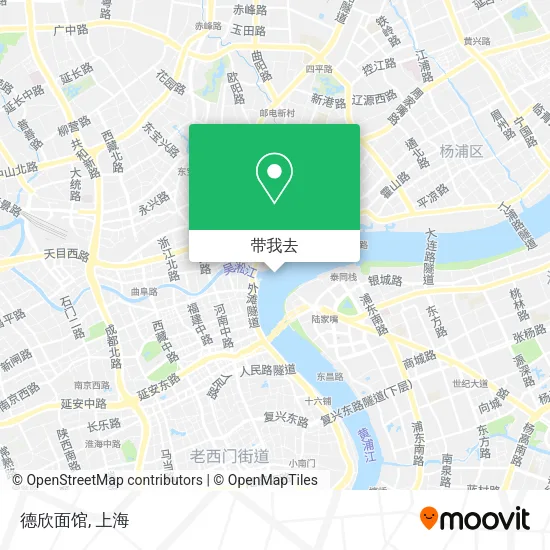 德欣面馆地图