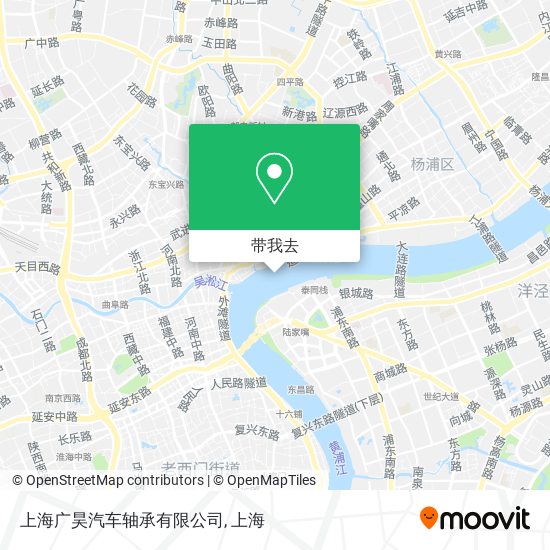 上海广昊汽车轴承有限公司地图