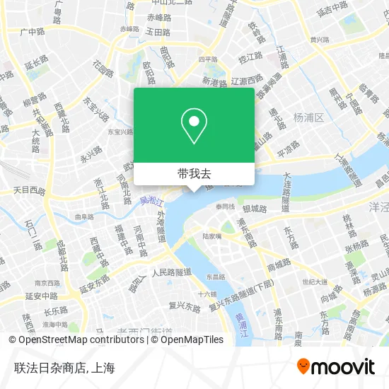 联法日杂商店地图