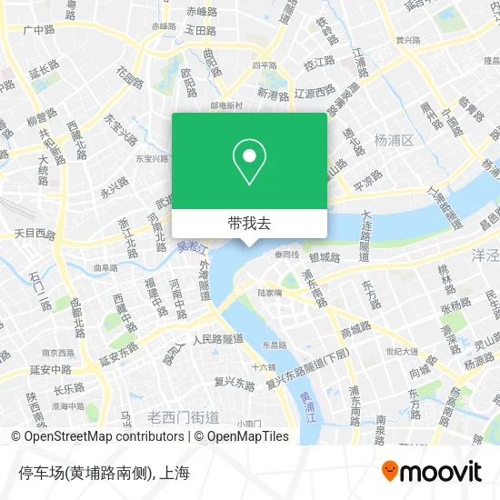 停车场(黄埔路南侧)地图