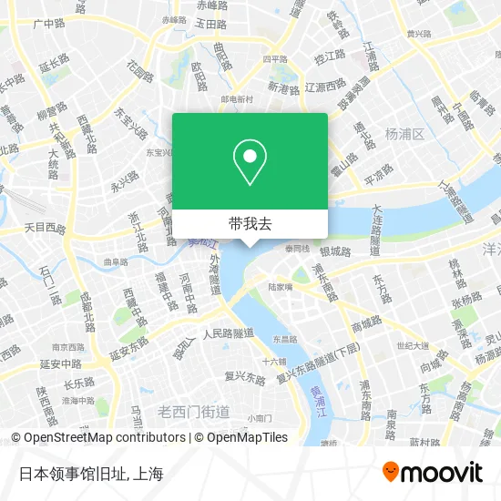日本领事馆旧址地图