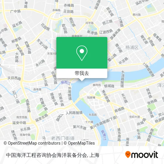 中国海洋工程咨询协会海洋装备分会地图