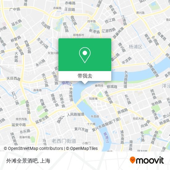 外滩全景酒吧地图