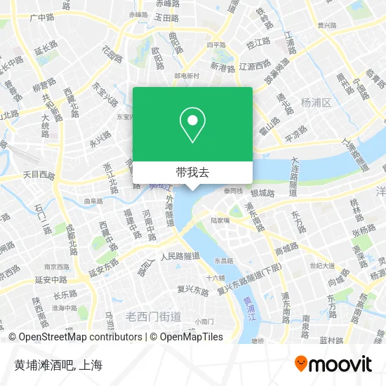 黄埔滩酒吧地图