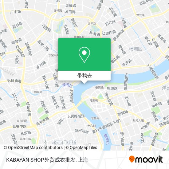 KABAYAN  SHOP外贸成衣批发地图