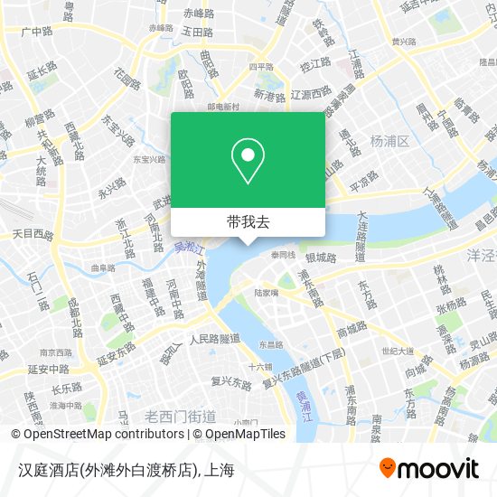 汉庭酒店(外滩外白渡桥店)地图