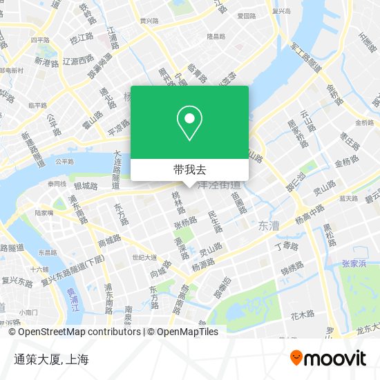 通策大厦地图