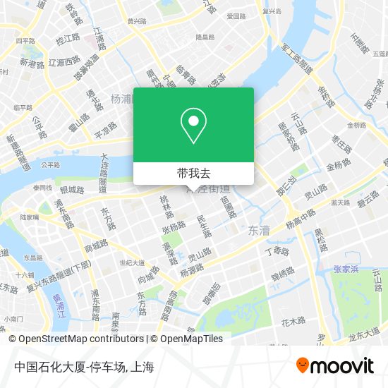 中国石化大厦-停车场地图