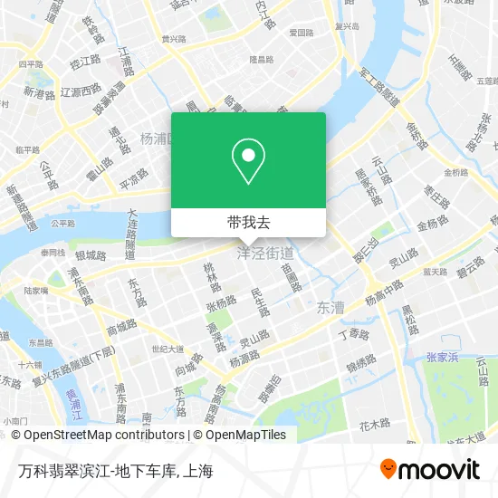 万科翡翠滨江-地下车库地图
