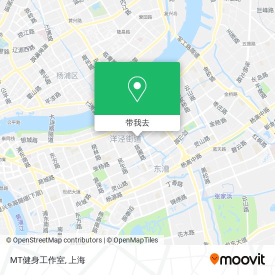 MT健身工作室地图
