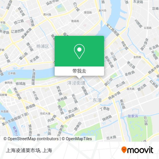 上海凌浦菜市场地图