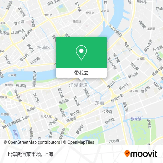 上海凌浦菜市场地图