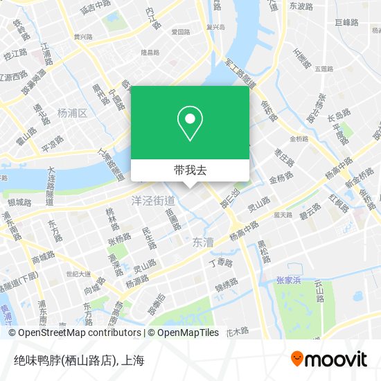 绝味鸭脖(栖山路店)地图