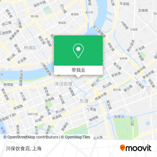 川保饮食店地图