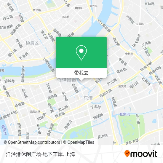 洋泾港休闲广场-地下车库地图
