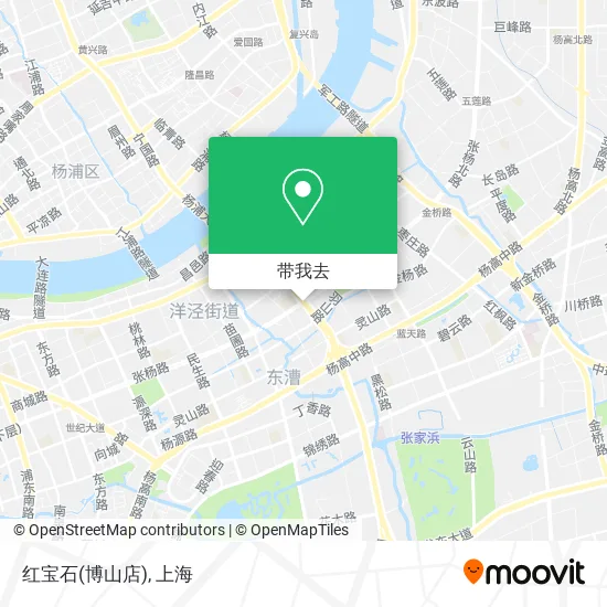 红宝石(博山店)地图
