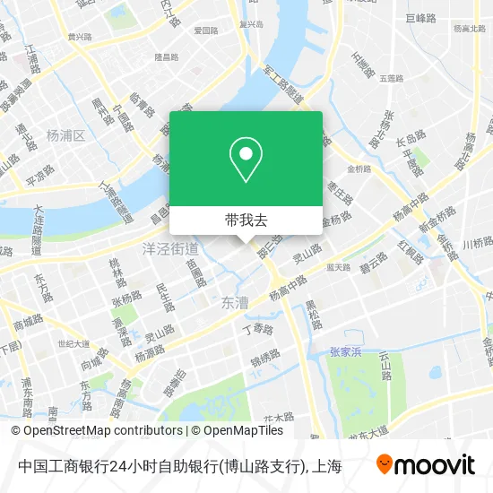 中国工商银行24小时自助银行(博山路支行)地图
