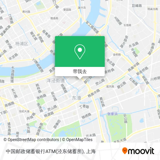 中国邮政储蓄银行ATM(泾东储蓄所)地图
