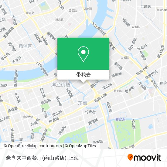 豪享来中西餐厅(崮山路店)地图